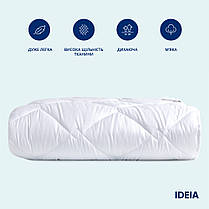 Ковдра готельна антиалергенна Classic літня ТМ IDEIA 200х220 см, фото 3
