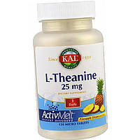 Теанін KAL L-Theanine 25 mg 120 таб