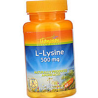 Л-лізин Thompson L-Lysine 500 mg 60 таб