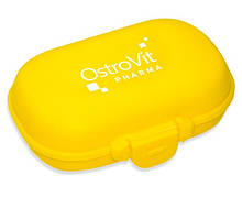 Таблетниця Контейнер для таблеток OstroVit Pill Box yellow