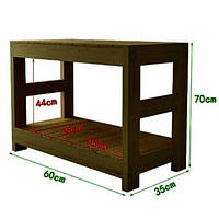 Тумба для акваріума "Веллі 60x35x70" мускат