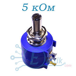 3590S-2-502L потенціометр багатооборотний 5кОм