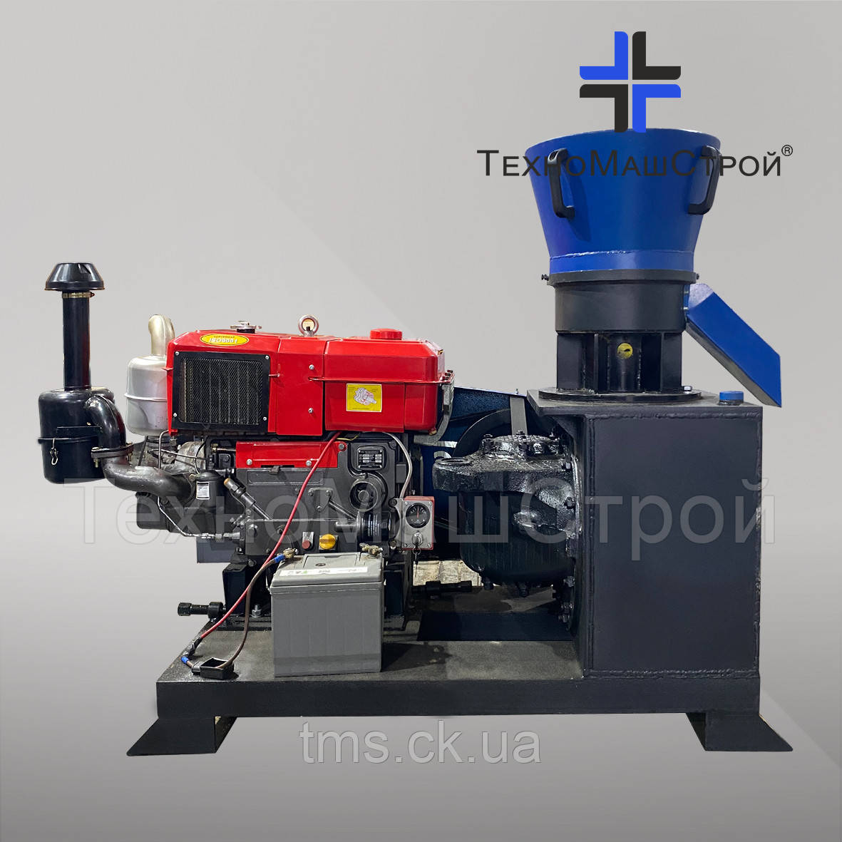 Гранулятор пелет та кормів GRAND-300 (з дизельним двигуном)