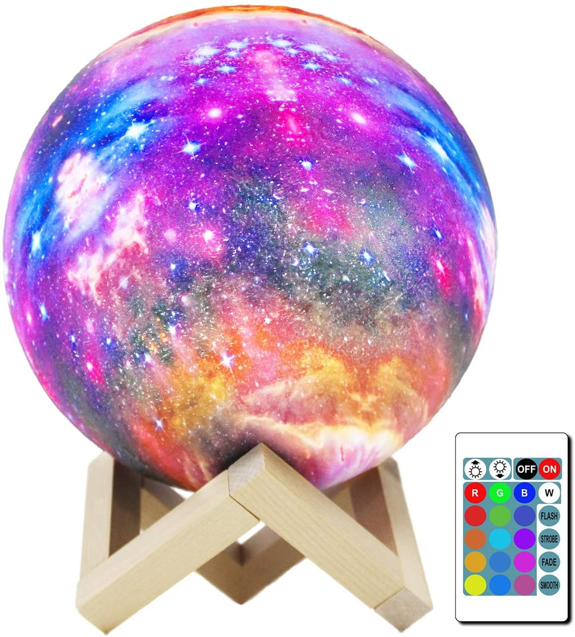 3D Night Light – галактичне світло з технологією 3D-друку, його поверхня дуже близька до Місяця