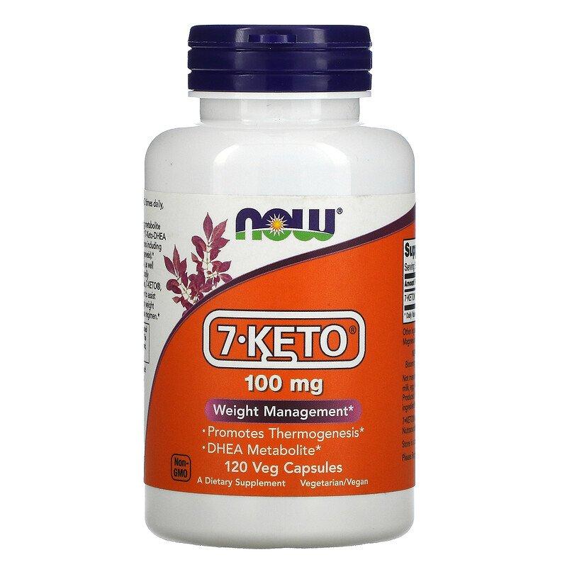 7-KETO 100 мг Now Foods 120 капсул