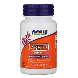 7-KETO 100 мг Now Foods 60 капсул