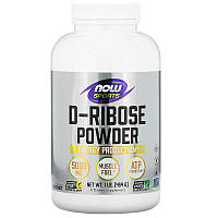 D-Ribose Powder 5000 мг Now Foods 454 г