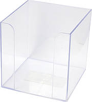 Куб для паперу "Арніка" №83032 9х9х9см прозор. порожній(1)(36)