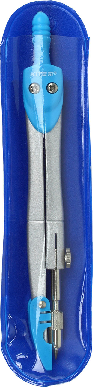 Циркуль "Kite" блакитний, в чохлі №K18-382-07/9999(10)(50)