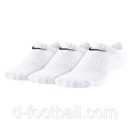 Шкарпетки Nike Cushioned 3Pak (3 шт) SX6843-100, Білий, Розмір (EU) — 34-38