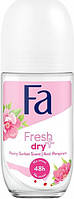 Жіночий кульковий дезодорант Fa "Fresh & Dry Peony Sorbet" (50мл.)