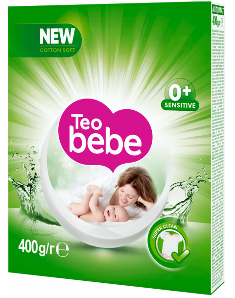 Дитячий пральний порошок Teo Bebe Алое (400 г.)