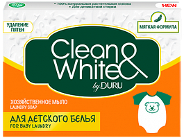 Господарське мило Duru Clean&White "Для дитячої білизни" (4*120г.)