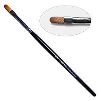 2G. Кисть для геля овальная 6-s PNB, нейлон/Gel Brush oval 6-s, nylon