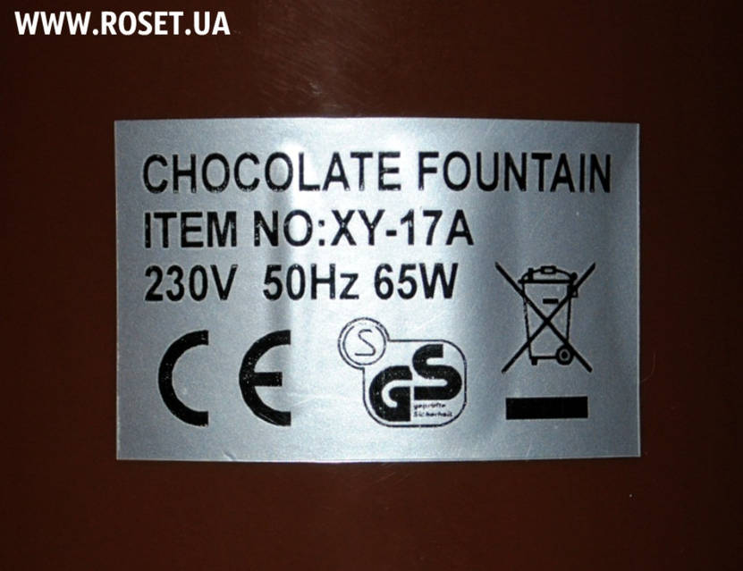 Fontaine Chocolate 12個 Шоколадний фонтан фондю Mini Chocolate Fondue Fountain, ціна