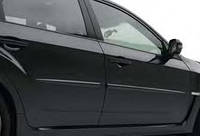 Subaru Crosstrek 2013-2017 Молдинги на двери передние задние цвет Crystal Black Silica Новые Оригинал