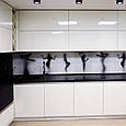 Скляна панель на кухню/ Фартух Силуети жінок, фото 2