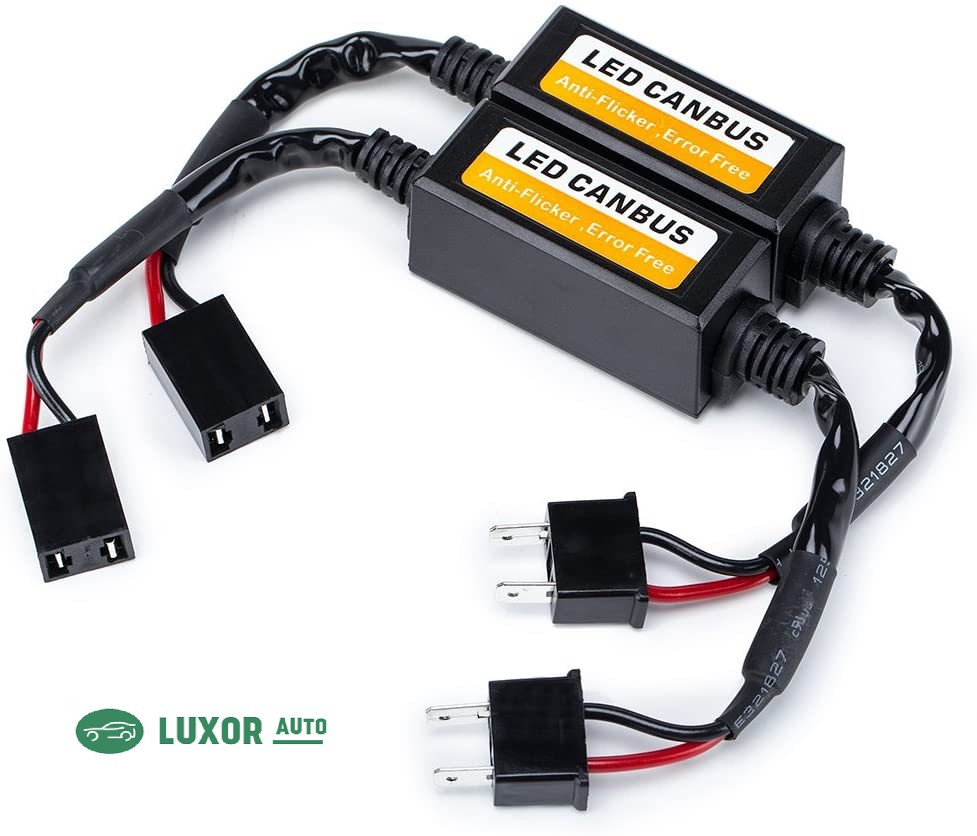 МОДУЛЬ ОБХОДА ОБМАНКИ CAN-BUS ANTI FLICKER ДЛЯ ДИОДНИХ ЛАМП H7 (2 ШТ)