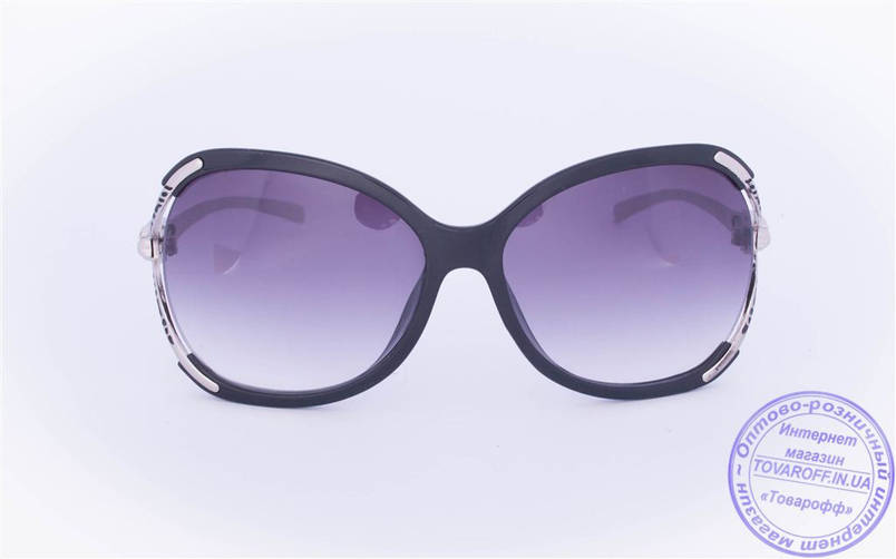 Оптом женские солнцезащитные очки - Черные - 234, фото 2