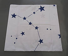 Наволочка бязь 50х50, принт: Сузір'я