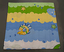 Наволочка бязь 50х50, принт: Море