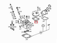 Прокладка клапанної кришки Mercedes OM402-422