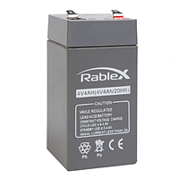 Герметична свинцево-кислотний акумулятор для ваг Rablex (4V 4Ah/20 HR)