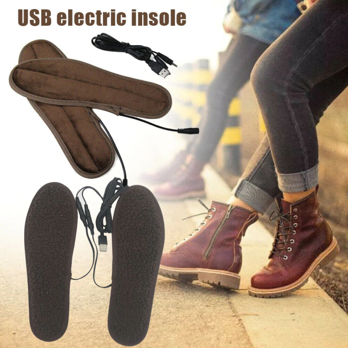 Устілки з підігрівом від USB 35-42. Теплі зимові устілки. Термоустілки