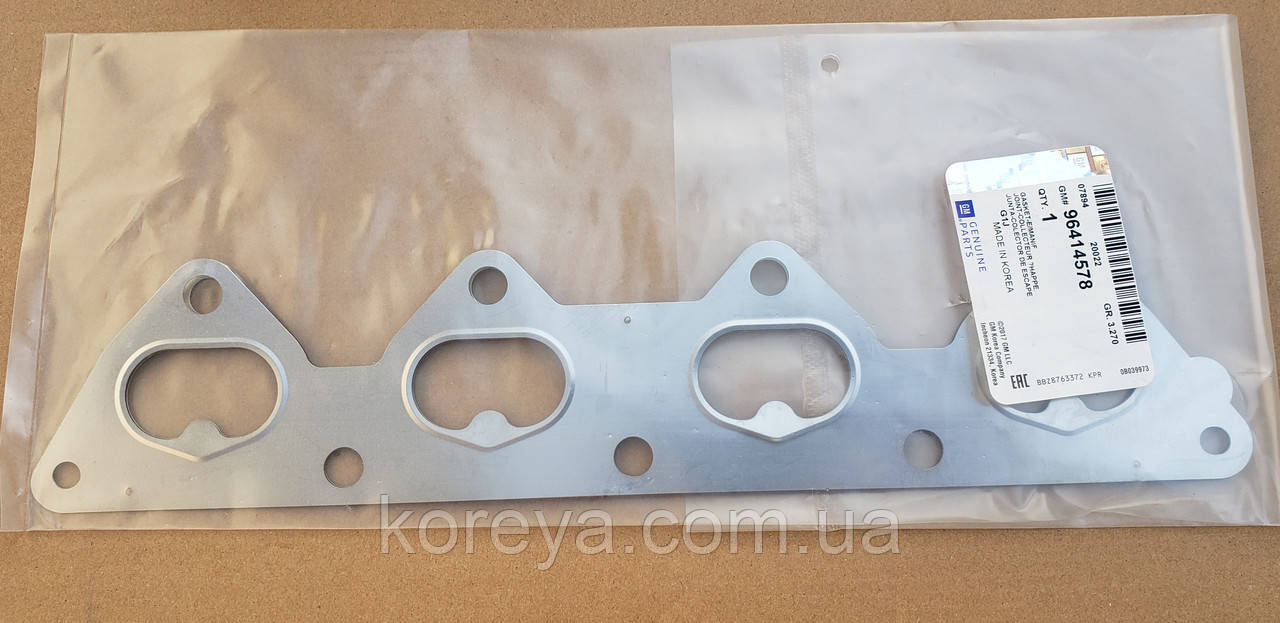 Прокладка випускного колектора Лачетті 1.8LDA GM 96414578, фото 1