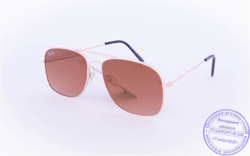 Оптом брендові сонцезахисні окуляри Ray Ban з кольоровими дзеркальними лінзами - RB-2, фото 1