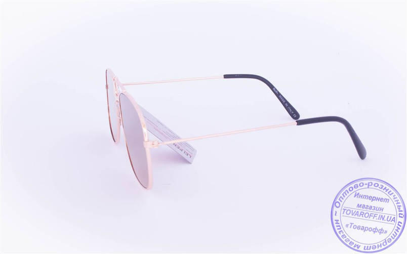 Оптом брендові сонцезахисні окуляри Ray Ban з кольоровими дзеркальними лінзами - RB-2, фото 4