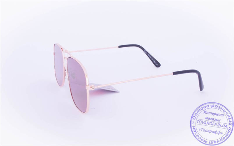 Оптом брендові сонцезахисні окуляри Ray Ban з кольоровими дзеркальними лінзами - RB-4, фото 4