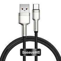 Кабель Baseus Cafule Series Metal Data Cable USB to Type-C 66W 1m (CAKF000101)
