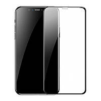 Захисне скло Baseus 0.25 mm Full Coverage Curved Tempered Glass  Black (2 pcs pack) For iPhone 12 Pro Max (SGAPIPH67N-KC01)