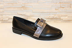 Туфлі жіночі чорні з сріблом код Т160 продаж продаж