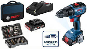 Акумуляторний шурупокрут Bosch GSR 18V-50 Set