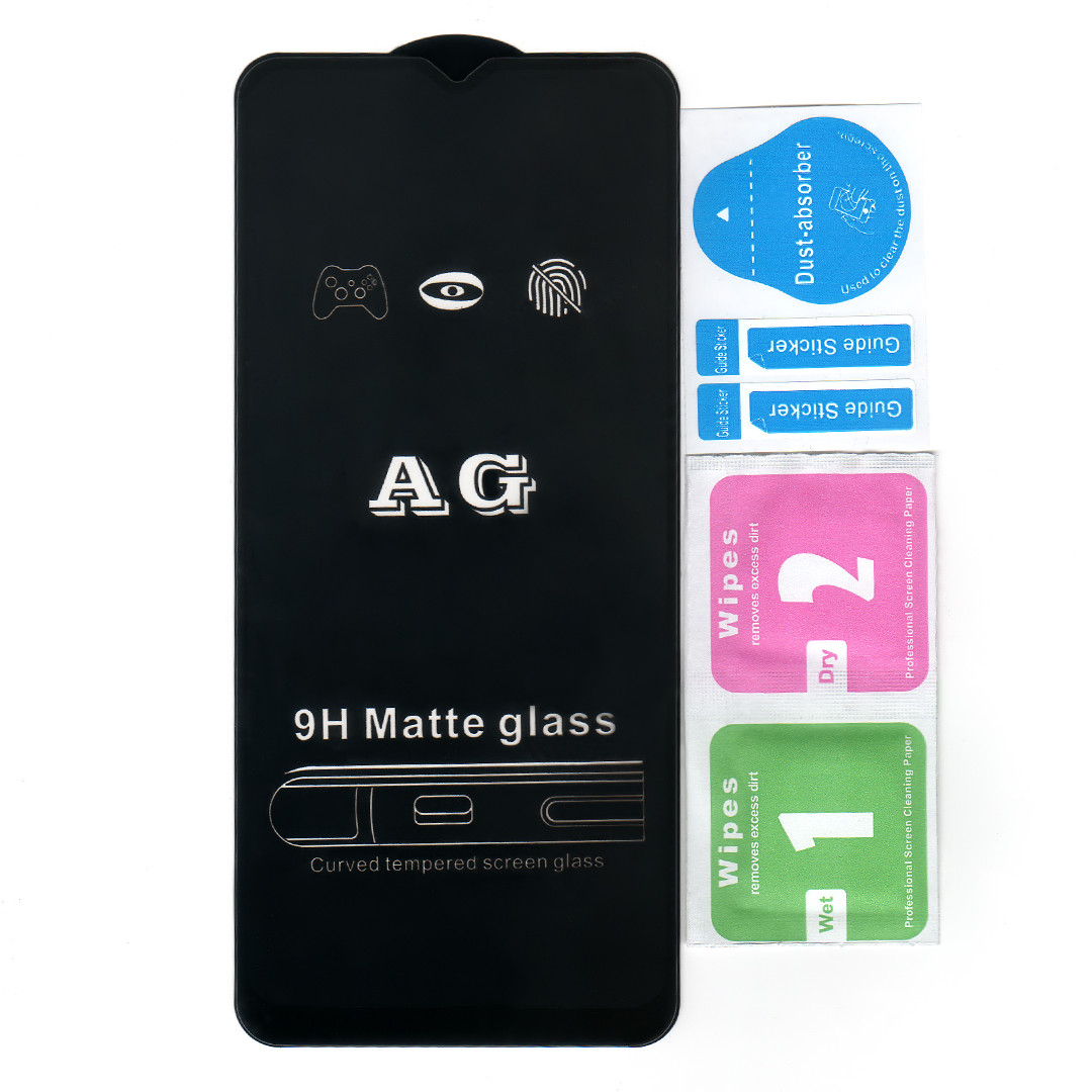 Антивідблискове матове захисне скло для Samsung Galaxy A03 Core (sm-a032) | Anti Glare | Full Glue