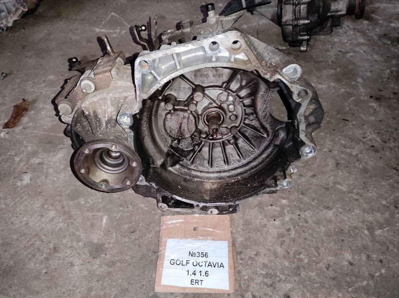 No357 Б/у КПП Коробка перемикання передач DUW 1.6 для Volkswagen Golf IV 1997-2004 (Дефект), фото 1