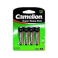 Батарейки Camelion green R-06 / блістер 4 шт (12 (140)
