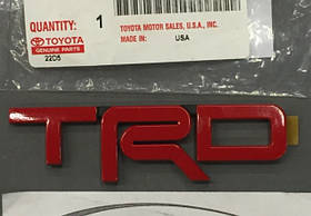 Toyota 4Runner 2014-2022 Червона емблема значок TRD Новий Оригінал