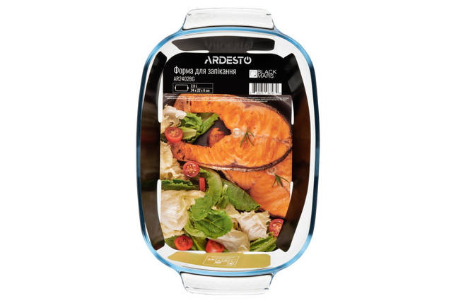 Форма для випічки Ardesto BlaСk Mars AR-2402-BG 2.9 л 6х22х34 см ID 4246776, фото 3