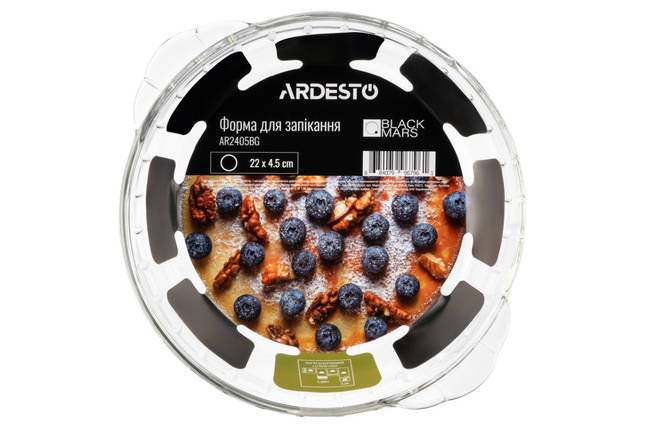 Форма для випічки Ardesto BlaСk Mars AR-2405-BG 4.5х22х22 см ID 4246782, фото 3