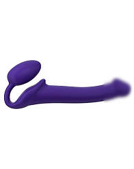 Безремний страпон Strap-On-Me Violet M, 21х3,3 см.