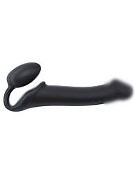 Безремний страпон Strap-On-Me Black L, 22х3,7 см.