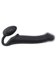 Безремний страпон Strap-On-Me Black XL, 23х4,5 см.