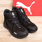 Чоловічі зимові черевики Pm Runner Black, фото 8