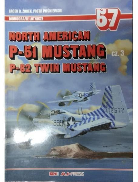 North American P-51 Mustang cz. 1, 2, 3. Zurek J.