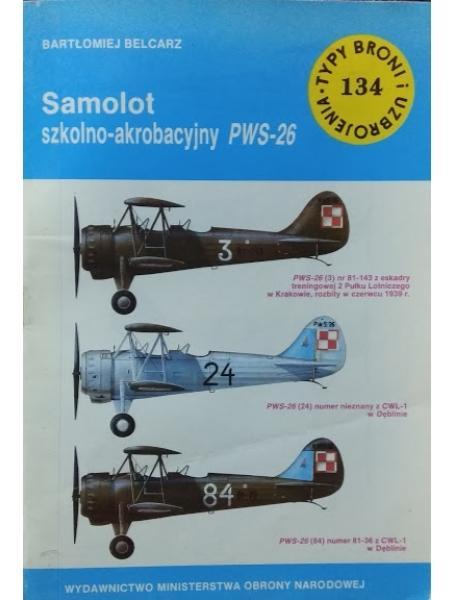 Samolot szkolno-akrobacyjny PWS-26. Belcarz B.