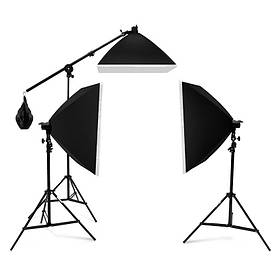 Набір постійного студійного світла для фото та відеознімання Tianrui A006 3 шт.