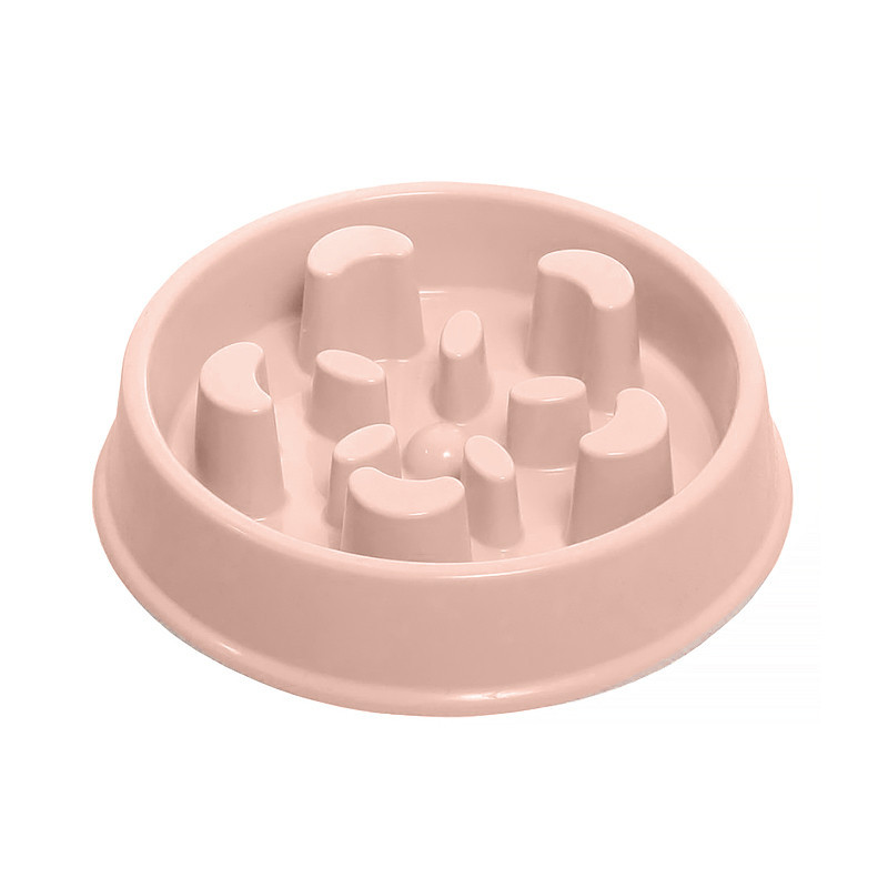 Миска для собак і котів для повільної їжі Taotaopets 139903 Рожевий, фото 1